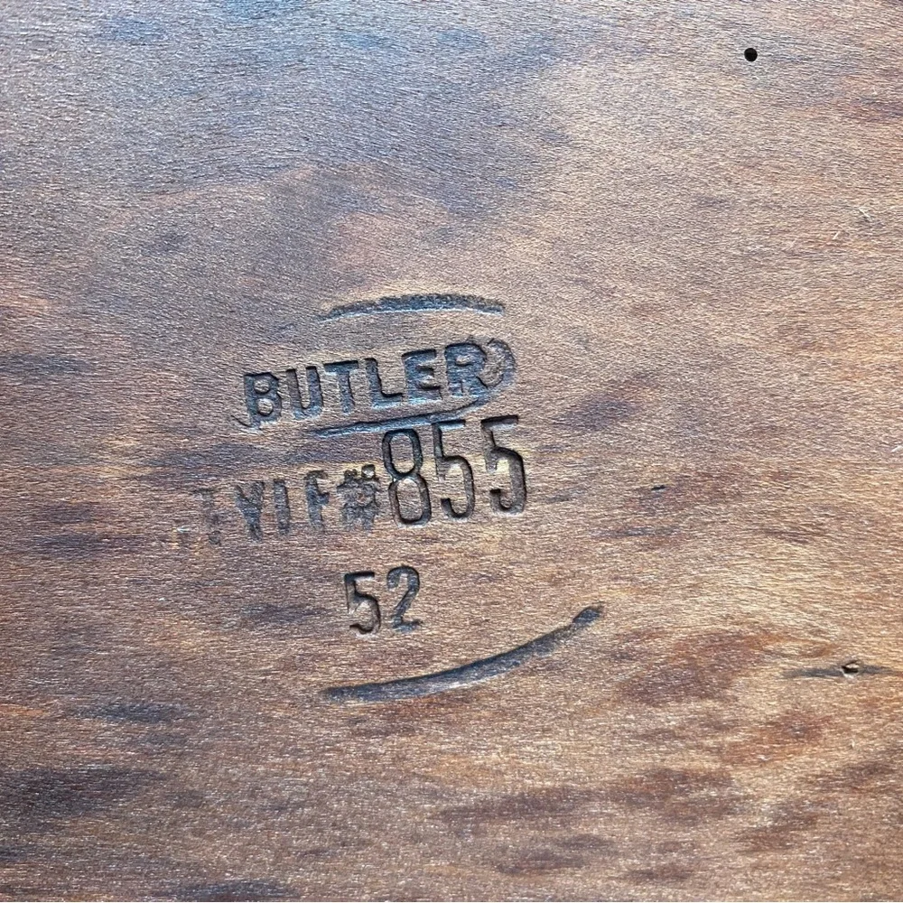 Antique Magazine Rack - Picture 5 of 7